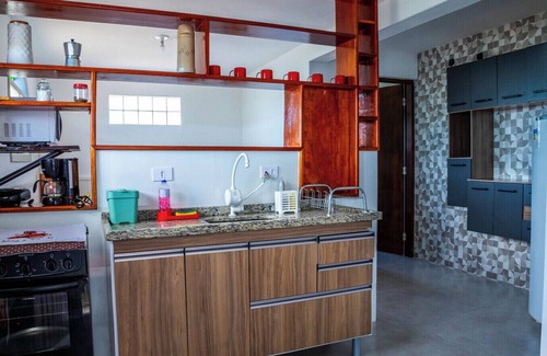 Vila Albertina Casa | Casa com lareira, Wi-Fi e varanda com vista
