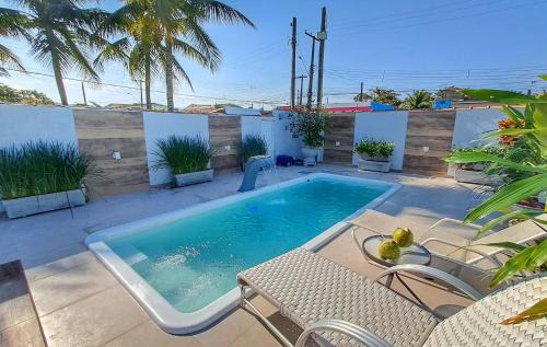 Jardim Mar e Ceu Casa | Casa com Piscina e Churrasqueira - Praia Pernambuco