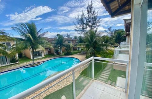 Ossos Apartamento | Casa com piscina em condomínio na Rasa
