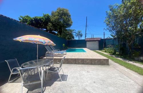 Vista Linda Casa | Casa com Piscina Privativa em Bertioga 2 Suítes e Wi-Fi Bem próxima à praia