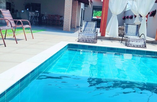 Tanabi Casa | Casa Completa com Área Gourmet, Piscina com Aquecedor Solar e Sauna Seca
