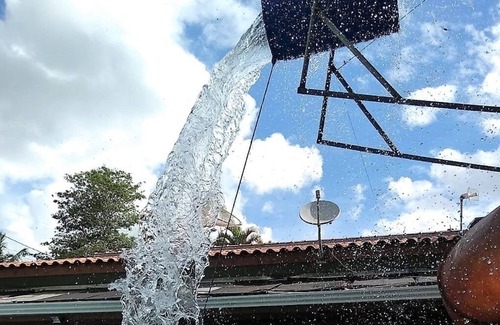 Batatuba Cabina | Casa Cond Fechado c/ Churrasqueira, Piscina, Toboágua e Parquinho
