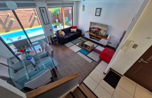 Los Angeles Casa | CASA CONDOMINIO CON PISCINA 5Personas 3Dormitorios 2Baños