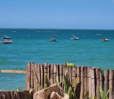 Icapui Casa | Casa da Peroba Sol - Pé na Areia - Praia da Peroba - Icapuí