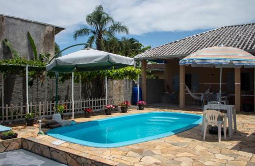 Matinhos Casa | Casa das Flores com piscina