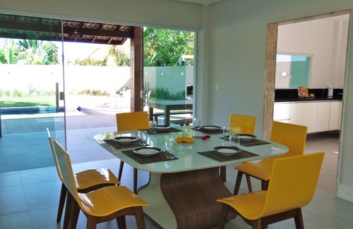 Barra do Jacuipe Casa | Casa de las Palmeiras - 4 suites piscina 250m de la playa Condominio