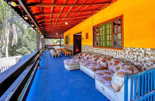 Sao Paulo Casa | Casa de campo com churrasq e piscina em Emburá/SP