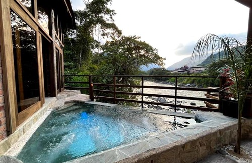 Baños de Agua Santa Apartamento | Casa de campo con vista al Río River Paradise