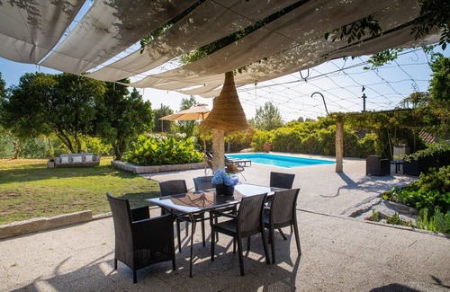 Pevidem Cabaña | Cardido House - Piscina privada