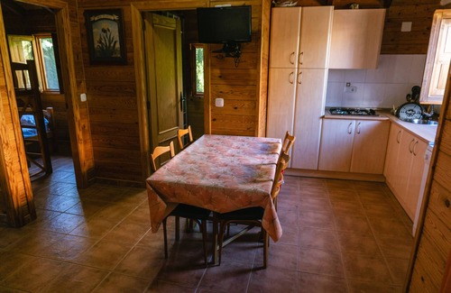 Los Alcázares Cabina | Casa de madera con piscina privada