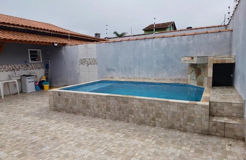 Mongagua Casa | Casa de praia com piscina