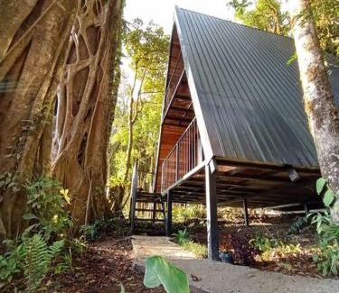 Quebrada Grande Chalet De Esquí | Casa del Árbol (A-Frame) - Ágape del Bosque