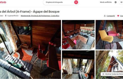Quebrada Grande Chalet De Esquí | Casa del Árbol (A-Frame) - Ágape del Bosque