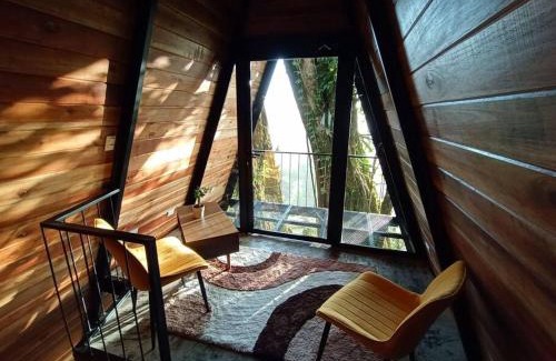 Quebrada Grande Chalet De Esquí | Casa del Árbol (A-Frame) - Ágape del Bosque