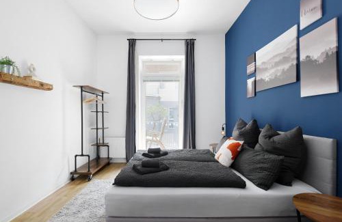 Wiesbaden Apartamento | Casa di Nero Komfort mit Innenstadtlage und Balkon