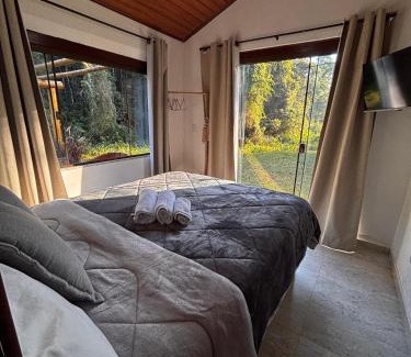 Miguel Pereira Complejo | Casa di Pedra com linda vista para natureza - Miguel Pereira