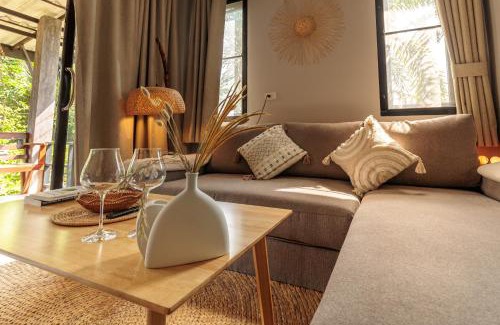 Thong Sala Casa | Casa Eden - Double King Bed - Peaceful Garden Retreat - 4K SmartTV