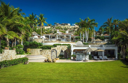 Palmilla Villa | Amazing Beach Front property 8BR, ideal lawn area for events, and a private gym