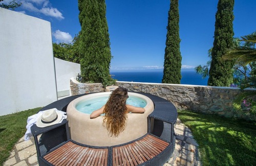 Praiano Chalet De Esquí | Casa Elena - Magníficas terrazas y vistas al mar.