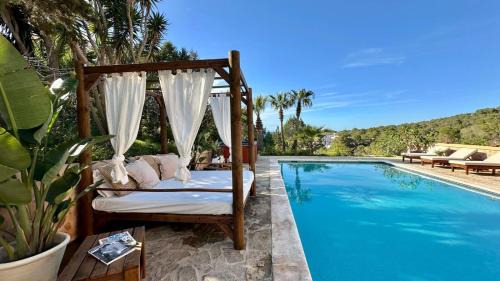 Cala Vadella Casa | Casa en Cala Vadella con piscina y vistas al mar