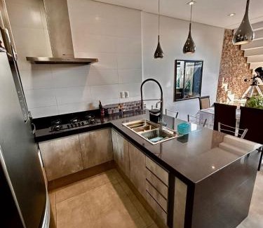 Jundiai Casa | Casa estilo Loft moderno excelente localização