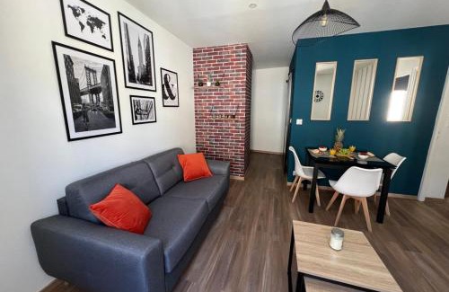 Brive-la-Gaillarde Apartamento | Casa Faro -T2 -Hyper Centre Brive -Rue Commerçante