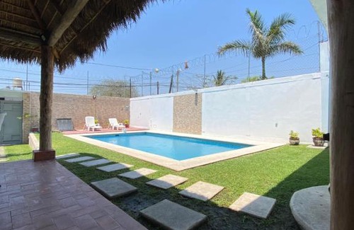 Tequesquitengo Casa | Casa Gaviota Casa Con Alberca y Palapa