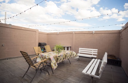Taiz Casa | Casa Genova amplia y comoda, terraza privada cerca Aeropuerto Juarez