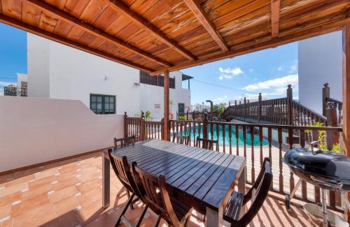 Punta Mujeres Casa | Casa Hibiscus - Shared Pool and BBQ - Close to Seafront Promenade By Lanzarote Vacation Homes
