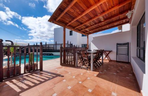 Punta Mujeres Casa | Casa Hibiscus - Shared Pool and BBQ - Close to Seafront Promenade By Lanzarote Vacation Homes