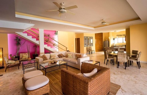 Isla Mujeres Villa | Zen mexicano - Frente al mar, tranquilidad, espacio arquitectónico