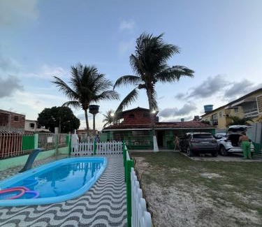 Pilar Casa | Casa Ita Forte Orange - Com Piscina, na Rua da Praia