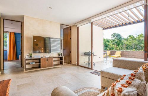 Xpu-Ha Apartamento | Casa Jaguar Villa 2