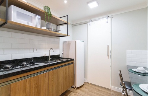 Sao Paulo Apartamento | Casa Jardim. Ar e garagem