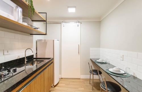 Sao Paulo Apartamento | Casa Jardim. Ar e garagem