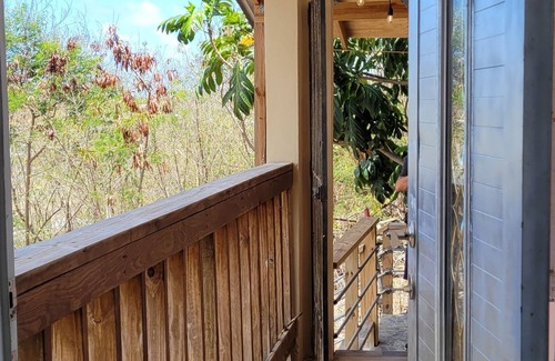 Villa Flamenco Cabaña | Casa LOLO on hills of Culebra, mountain and airport views .
