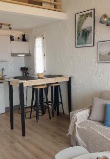 Marine de Saint Ambroggio Apartamento | Casa Mar, studio 4P, vue mer, Sant'Ambroggio, Lumio
