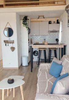 Marine de Saint Ambroggio Apartamento | Casa Mar, studio 4P, vue mer, Sant'Ambroggio, Lumio