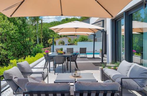 Pobri Villa | Casa Marta with Pool and Sea View