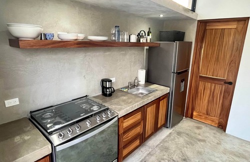 Los Zacatitos Casa | Casa Moonshine, 3 casitas w/ private pool and A.C. short walk to the beach!