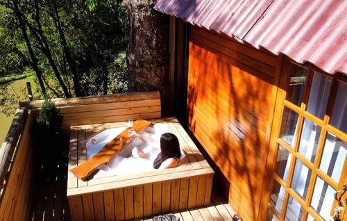 Santa Helena Chalet De Esquí | Casa na árvore com hidro, piscina, trilha, cavalo