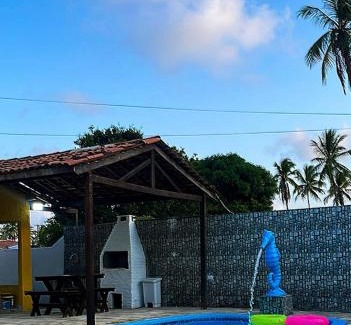 Gamela Casa | Casa na Praia de Guadalupe,Barra de Sirinhaém, Ilha Santo Aleixo, Pernambuco