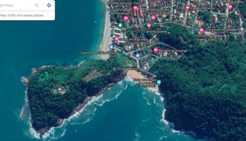 Lazaro Casa | Casa Pé na Areia Condomínio fechado com piscina resort na Sununga - Ubatuba