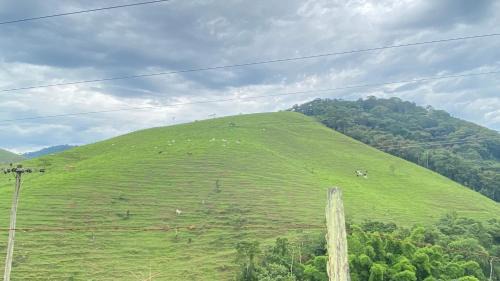 Sao Jose do Ribeirao Casa | Casa para temporada em Fazenda, natureza exuberante, muito verde.