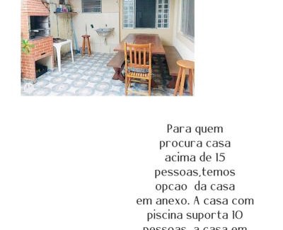 Bairro da Enseada Casa | Casa Perto da praia com piscina privativa