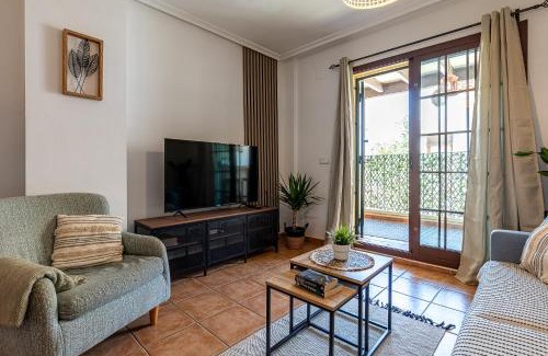 Roda Apartamento | Casa Rexola con balcón para 7 viajeros con piscina comunitaria