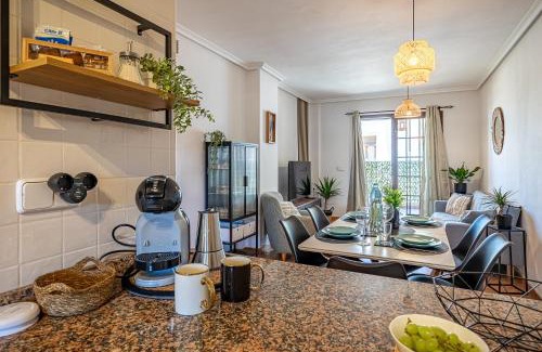 Roda Apartamento | Casa Rexola con balcón para 7 viajeros con piscina comunitaria