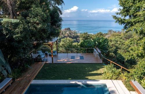 Malpaís Villa | Casa Ricasunset Ocean View Pool Fiber Optic