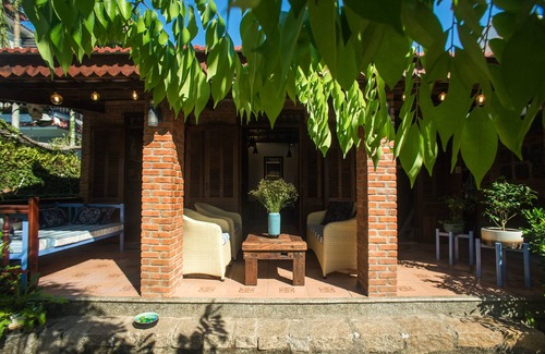 Cam Chau Casa | Casa Rio - Casa de vacaciones privada a lo largo del río tranquilo a pocos minutos de la playa / ciudad