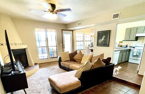 Carlsbad Casa | Casa Rio Oasis a cosy 3-bedroom condo right on the Pecos River